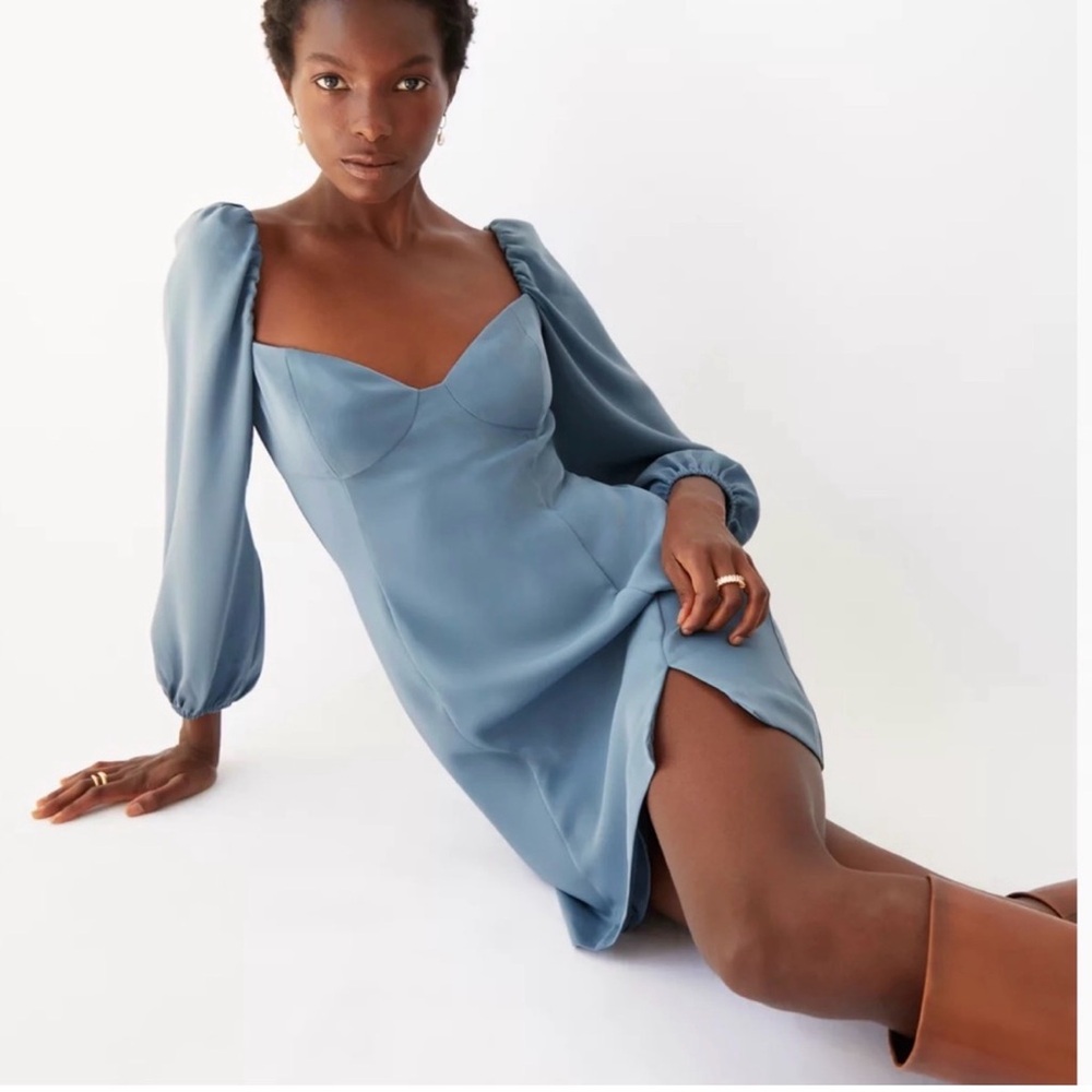 Wilfred Aritzia Cornflower Blue Dress